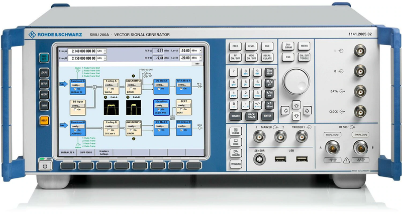 Générateur de Signaux Vectoriels ROHDE E SCHWARZ SMU200A - Hautes Performances  ROHDE & SCHWARZ   