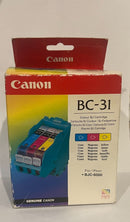 Cartouche D'Encre CANON BC-31 Original Neuf Multicouleur Pour BJC-6000  Canon   