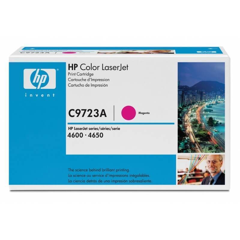 Toner HP C9723A Original Neuf Magenta 8000 Pages Pour HP LaserJet 4600 4650  HP   