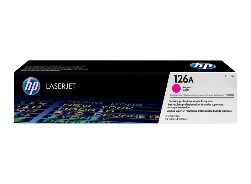 Toner HP 126A CE313A Original Neuf Magenta 1000 Pages Pour HP CP1025 CP1025nw  HP   