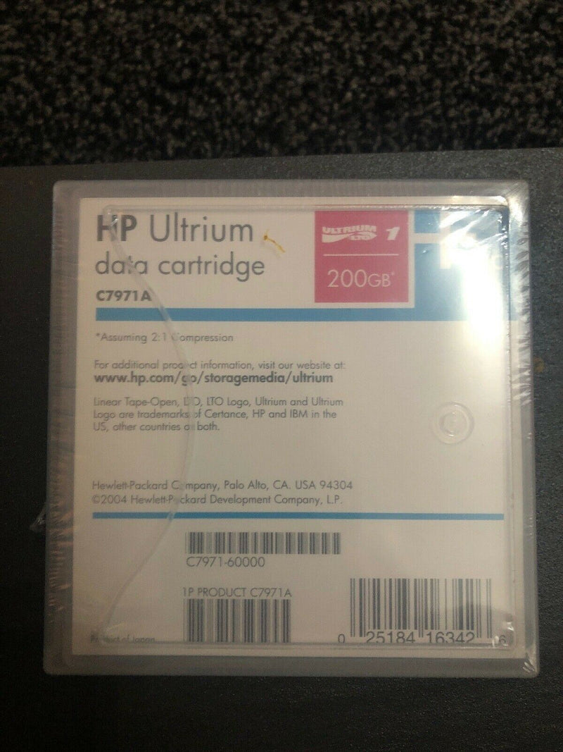 HP Ultrium 200 Go Cartouche De Données C7971A  HP   