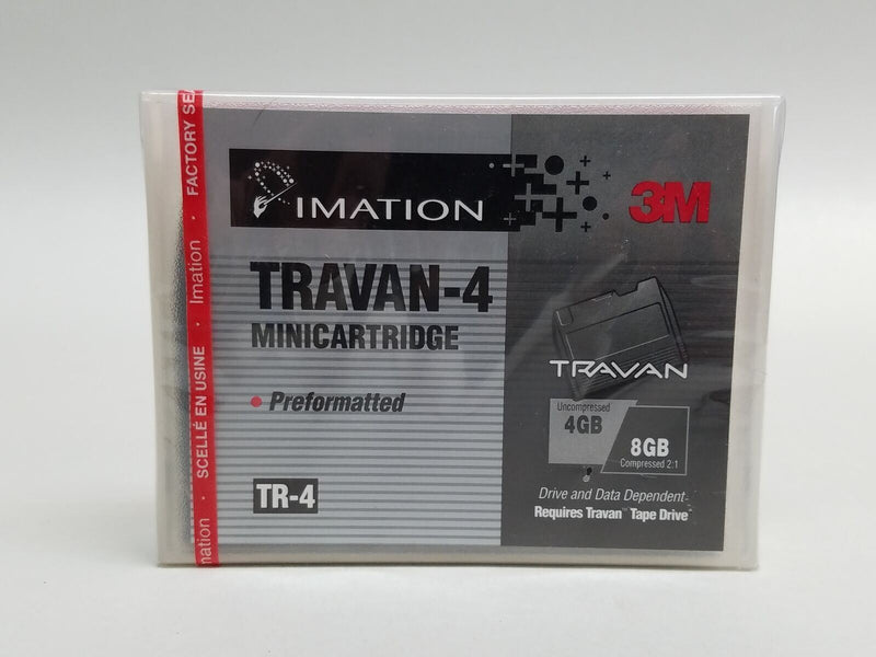 Imation 34-8500-6719-9 Travan Tr-4 4 Go/8gb Lot de 5 Cassettes De Données  Imation   