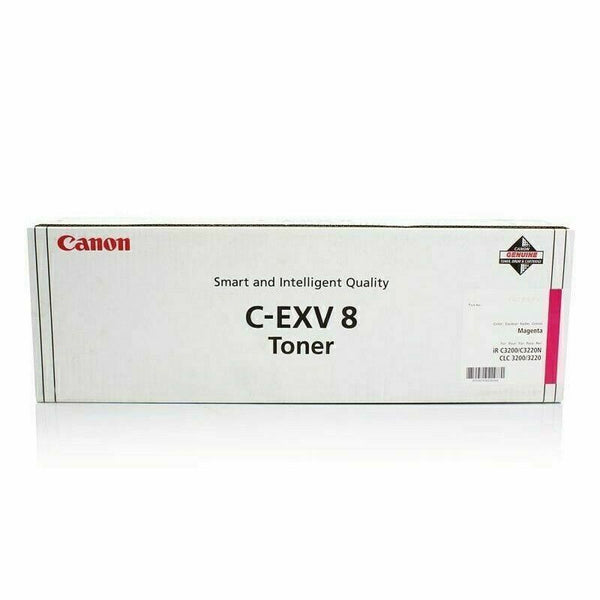 Lot de 2 TONER CANON C-EXV 8 MAGENTA ORIGINAL  Canon   