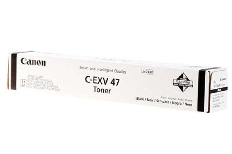 Toner Canon C-EXV 47 Original Neuf Noir 19 000 Pages Pour iR-ADV C250/C350/C351  Canon   