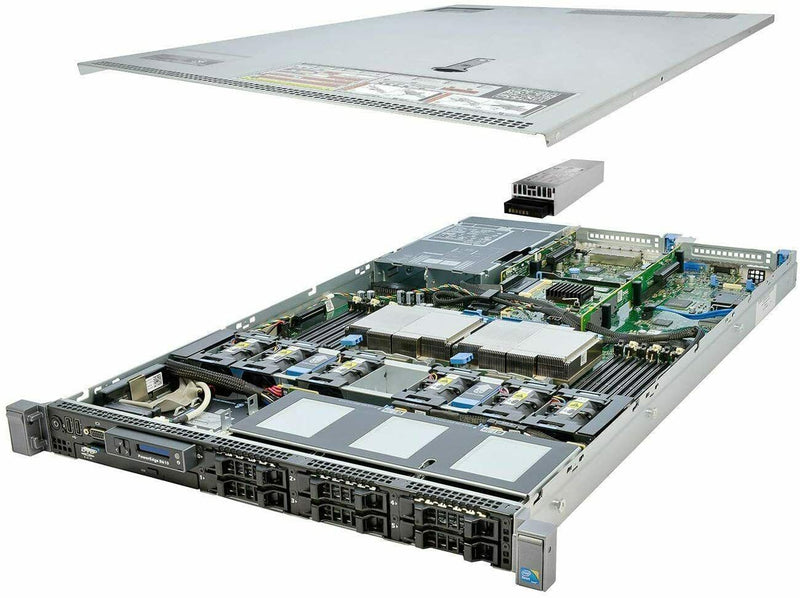 Serveur DELL POWEREDGE R610 2 x XEON E5506 2.13 12GO RAM  T954J PERC6/I NO HD  Dell   