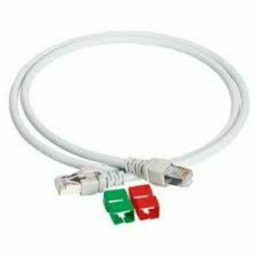 Lot de 4 Cables RJ 45 Actassi  - 3 mètres-CL-MNC F/UTP  cat 6 300 MHz LSZH  Schneider Electric   