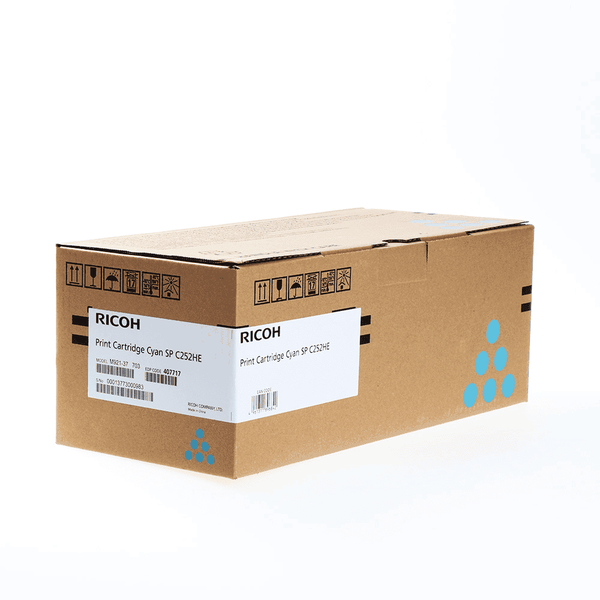 🖨️ Toner RICOH 407717 M921-37 Pour SP C252HE 6000 Pages Cyan 🌟 Ricoh