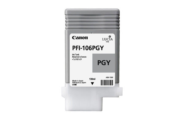 🖨️ CARTOUCHE CANON PFI-106GY GRIS 130ML AUTHENTIQUE 🖨️ Canon