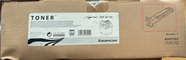 🖨️ Toner Sagemcom TNR 367 ML A06V3G3 Magenta Original ✔️ Sagemcom