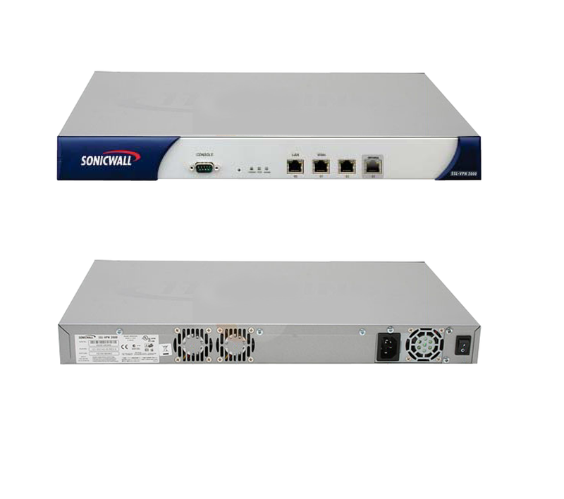 🔒 Appliance de Sécurité SonicWALL SSL-VPN 2000 1RK0A-02A 🔒 SonicWALL