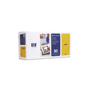 ✨Tête d’impression et dispositif de nettoyage Jaune HP 80 C4823A 04/2010 ✅ HP