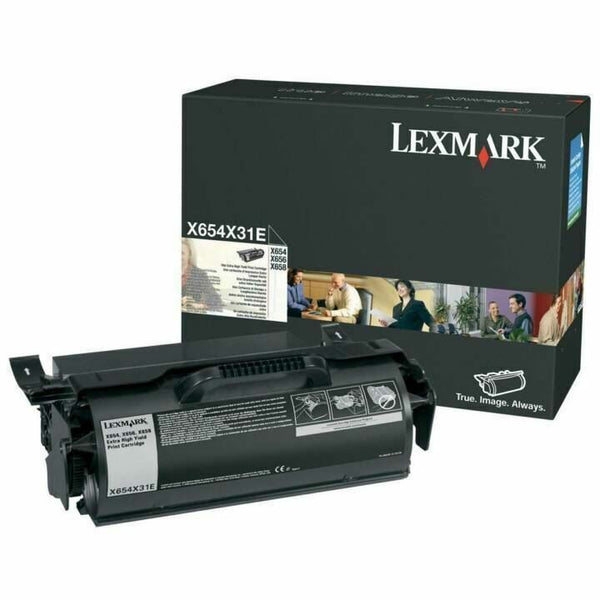 LEXMARK X654X31E NOIR Toner Original 36 000 pages Pour Optra X654 X56 X658 Informatique, réseaux:Imprimantes, scanners, access.:Encre, toner, papier:Cartouches de toner Lexmark   
