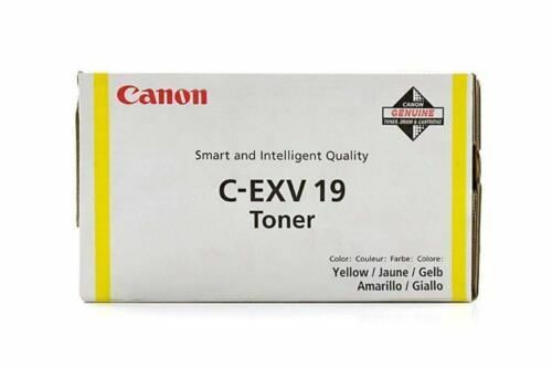 Canon Toner C-EXV19 Jaune 0400B002 Original Informatique, réseaux:Imprimantes, scanners, access.:Encre, toner, papier:Cartouches de toner Canon   