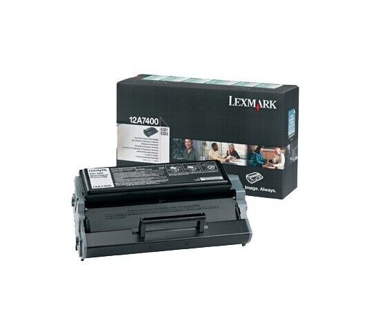 Toner Lexmark 12A7400 12A6979 Original Neuf Noir 6000 Pages Pour E321 E323  Lexmark   