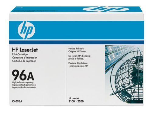 Toner HP 96A C4096A Original Neuf Noir 5000 Pages Pour HP LaserJet 2100 2200  HP   
